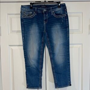 Vigoss Women's Cropped Denim Jeans